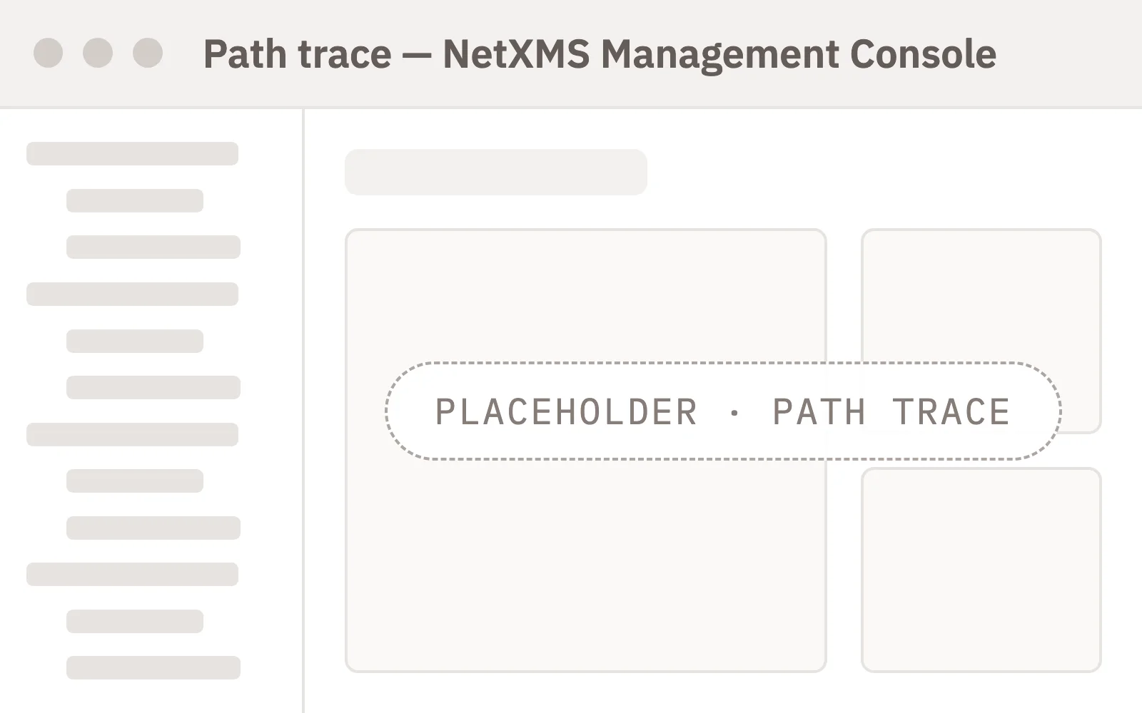 Network path trace between two nodes, hop by hop